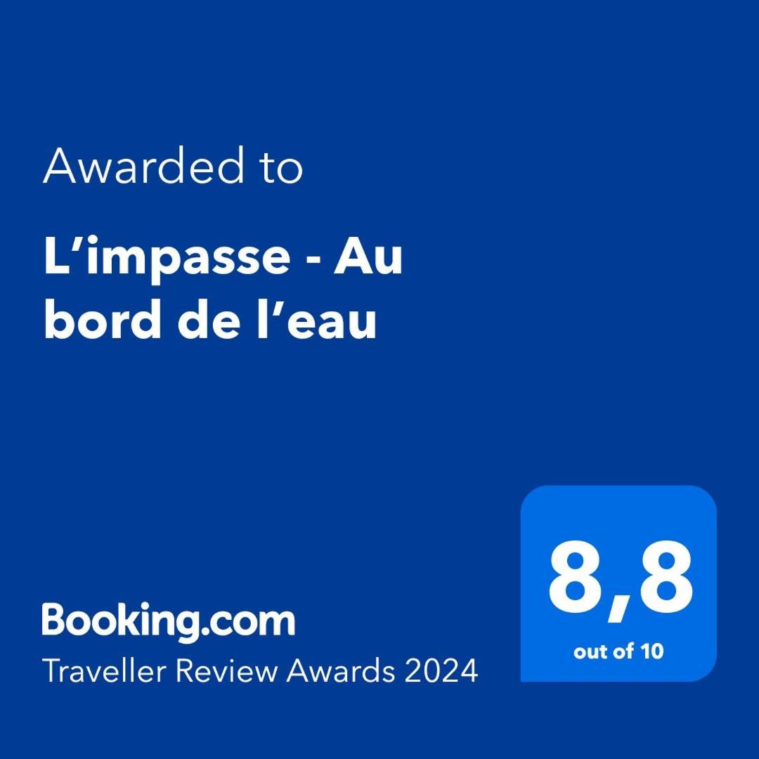 L'Impasse - Au Bord De L'Eau Villa Épagne-Épagnette Exterior foto